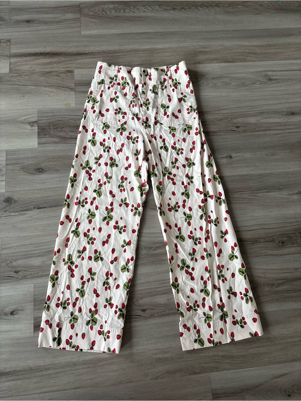Maeve Anthropologie 30 Strawberry Colette Pants